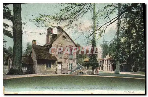 Ansichtskarte AK Versailles Hameau de Trianon Moulin et maison de la reine