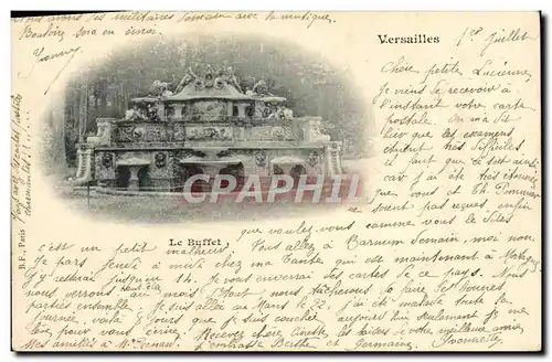 Cartes postales Versailles Le Buffet