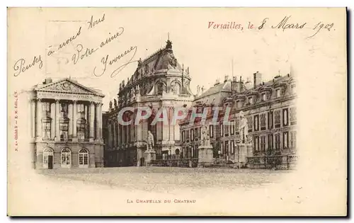 Cartes postales Versailles La Chapelle Du Chateau