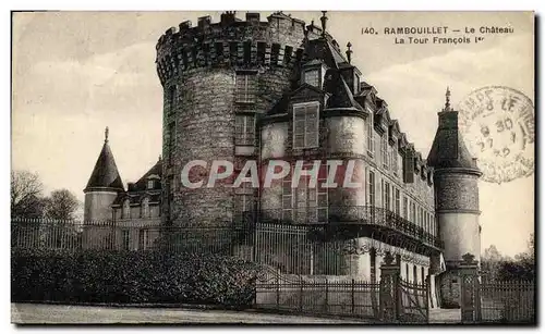 Ansichtskarte AK Rambouillet Le Chateau La Tour Francois 1er