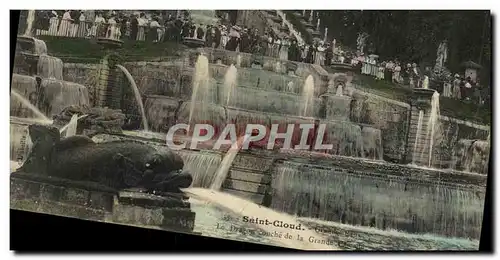 Cartes postales Saint Cloud Grands Le Dragon couche de la grande cascade