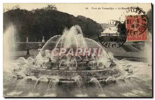 Cartes postales Parc De Versailles Le Bassin De Latone