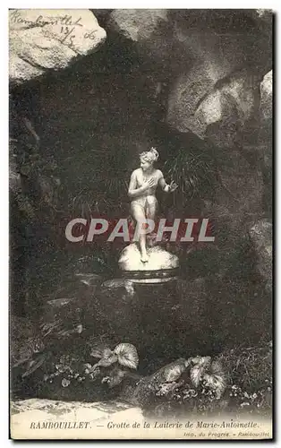 Cartes postales Ramouillet Grotte De La Laiterie De Marie Antoinette