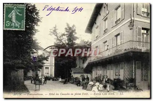 Ansichtskarte AK Avon Fontainebleau Hotel Des Cascades En Pleine foret