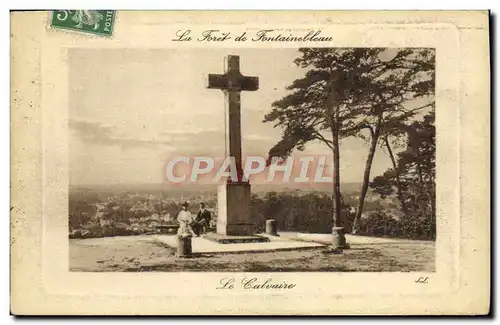 Cartes postales La Foret De Fontainebleau Le Calvaire