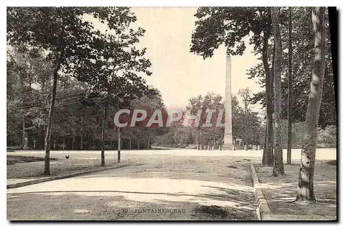 Cartes postales Fontainebleau L&#39obelisque