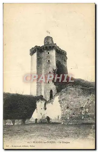 Cartes postales Blandy Les Tours Le Donjon