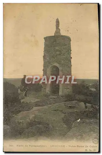 Cartes postales Foret De Fontainebleau Arbonne Notre Dame De Grace