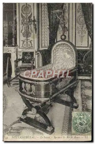 Cartes postales Fontainebleau Le Palais Berceau Du Roi De Rome Napoleon II