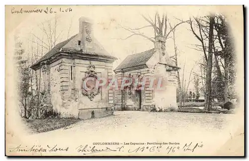 Cartes postales Coulommiers Les Capucins pavillons des gardes