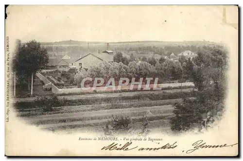 Cartes postales Environs De Nemours Vue generale de Bagneaux