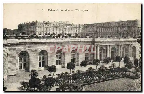 Cartes postales Palais De Versailles L&#39Orangerie