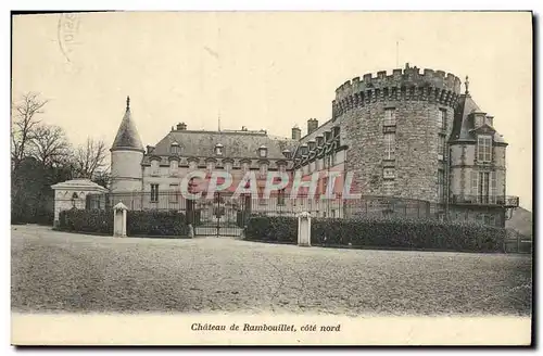 Cartes postales Chateau De Rambouillet Cote Nord