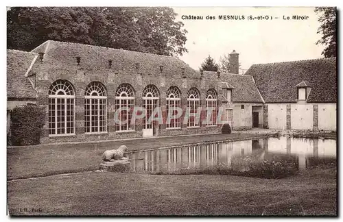 Ansichtskarte AK Chateau Des Mesnuls Le Miroir