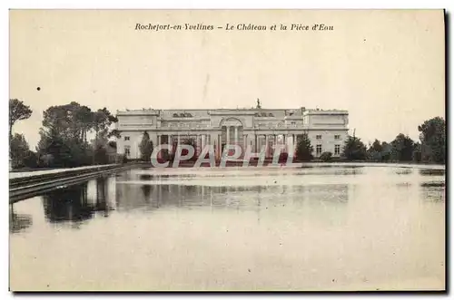 Cartes postales Rochefort En Yvelines Le Chateau Et La Piece d&#39Eau