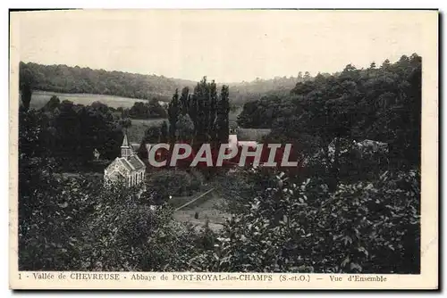 Ansichtskarte AK Vallee De Chevreuse Abbaye De Port Royal Des Champs Vue d&#39Ensemble