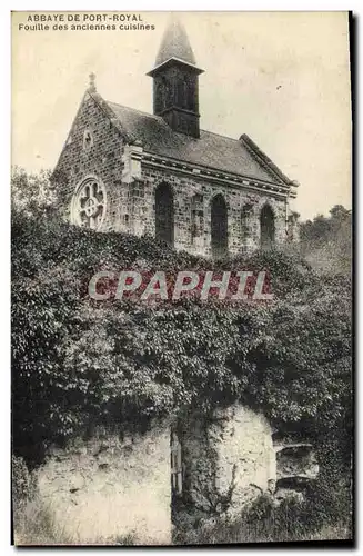 Ansichtskarte AK Abbaye De Port Royal Fouille Des Anciennes Cuisines