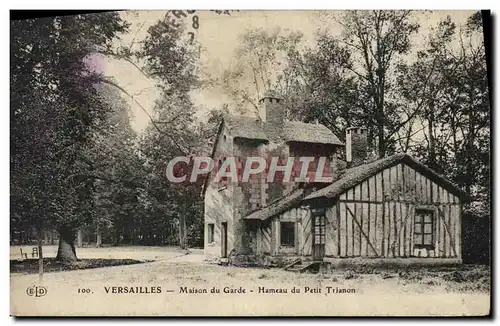 Cartes postales Versailles Maison Du Garde Hameau Du Petit trianon