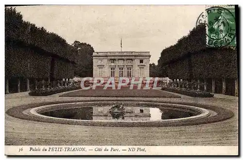 Cartes postales Palais Du Petit Trianon Cote Du Parc Versailles