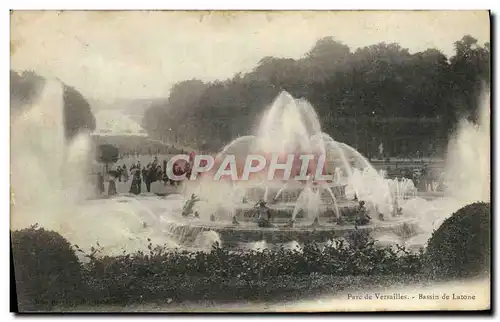 Cartes postales Parc De Versailles Bassin De Latone