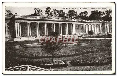 Ansichtskarte AK Versailles Le Grand Trianon Et les Jardins