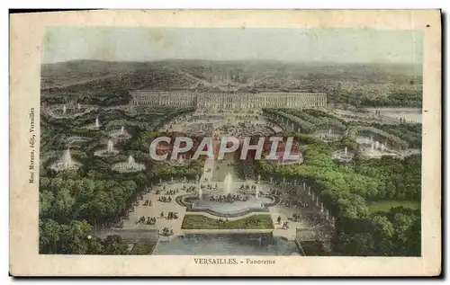 Cartes postales Versailles Panorama