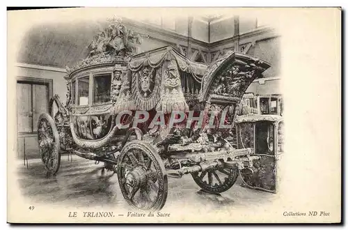 Cartes postales Le Trianon Voiture Du Sacre