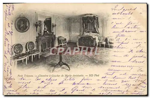 Cartes postales Petit Trianon Chambre A Coucher De Marie Antoinette