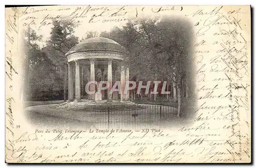 Cartes postales Parc Du Petit Trianon Le Temple de l&#39Amour