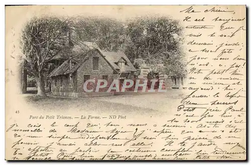 Cartes postales Parc Du Petit Trianon La ferme