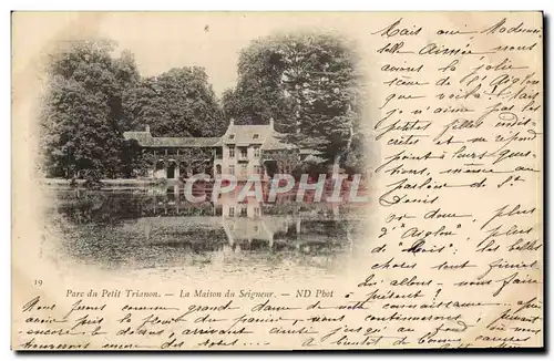 Cartes postales Parc Du Grand Trianon La Maison Du Seigneur