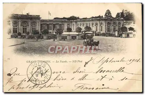 Cartes postales Grand Trianon La Facade