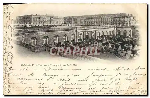 Cartes postales Palais De Versailles L&#39Orangerie