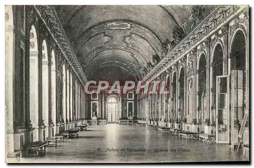 Ansichtskarte AK Palais De Versailles Galerie Des Glaces