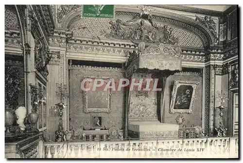 Cartes postales Palais De Versailles Chambre De Louis XIV