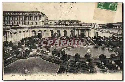 Cartes postales Versailles Le Parc L&#39Orangerie