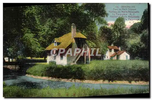 Ansichtskarte AK Versailles Parc Du Petit Trianon Hameau de Marie Antoinette Le Presbytere