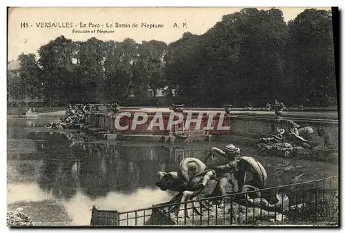 Ansichtskarte AK Versailles Le Parc Le Bassin de Neptune