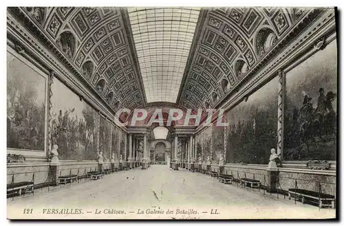 Cartes postales Versailles Le Chateau La Galerie des Batailles