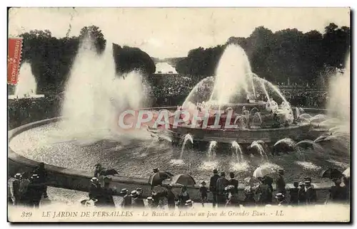 Ansichtskarte AK Le Jardin De Versailles Le Bassin de latone un jour de grandes eaux