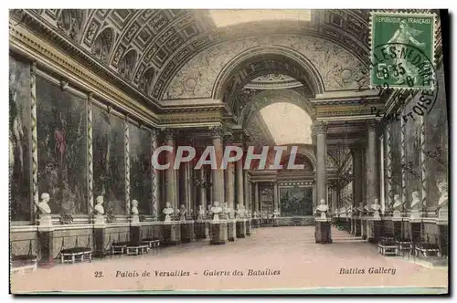 Cartes postales Palais De Versailles Galerie Des Batailles