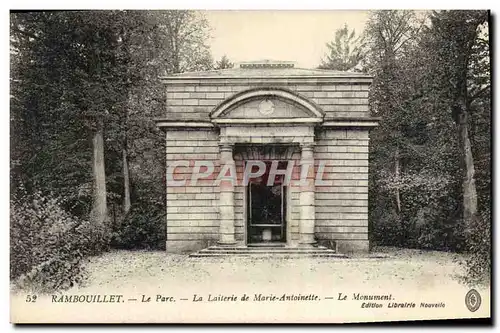 Ansichtskarte AK Rambouillet Le Parc La Laiterie de Marie Antoinette Le monument