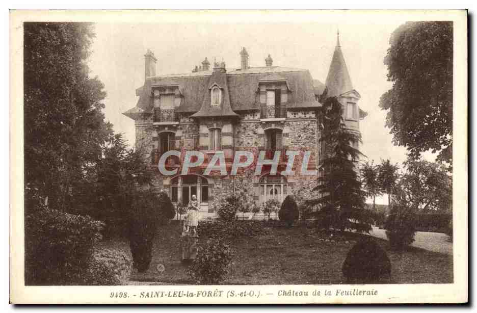 Ansichtskarte AK Saint Leu La Foret chateau de la