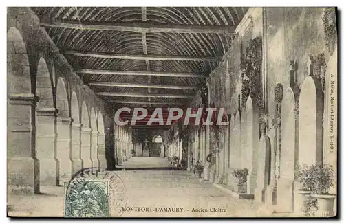 Cartes postales Montfort L&#39Amaury Ancien Cloitre