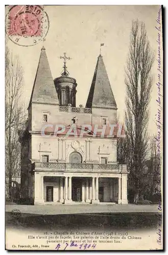 Cartes postales Chapelle du Chateau d&#39Anet