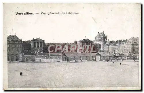 Ansichtskarte AK Versailles Vue Generale du Chateau