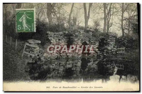 Cartes postales Parc de Rambouillet Grotte des Amants