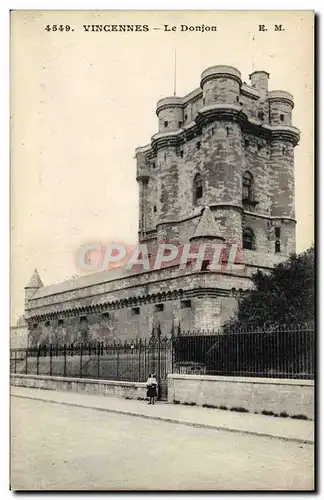 Cartes postales Vincennes Le Donjon