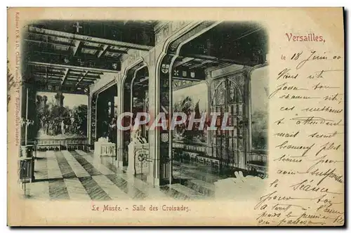 Cartes postales Versailles Le Musee Salle Des Croisades