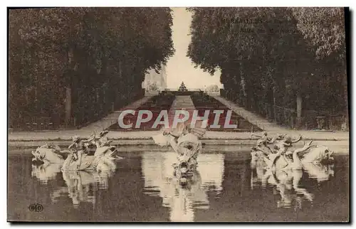 Cartes postales Versailles Bassin du Dragon Bassin des Marmousets